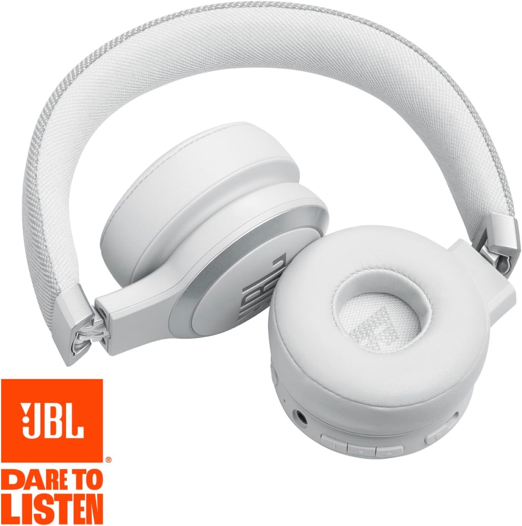JBL Live 670NC Wireless On-Ear Headphone Beyaz - JB.JBLLIVE670NCWHT