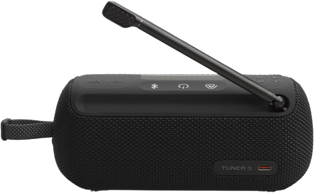 JBL | Portable Bluetooth Radio Tuner 3 - Black - JB-JBLTUNER3BLK