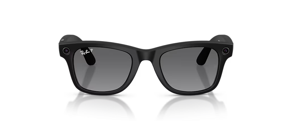 Ray-Ban | Meta Wayfarer (Gen 2) RW4012 Matte Black Polarized S-50