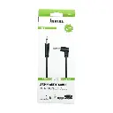 Hama Audio Cable 3.5 mm Jack Plug 90° - 3.5 mm Jack Plug, Stereo 0.5 m - 00205285