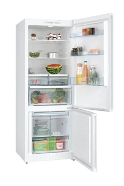 BOSCH E Enerji Sınıfı 483 L Nofrost Alttan Donduruculu Buzdolabı Beyaz - KGN55VWE0N