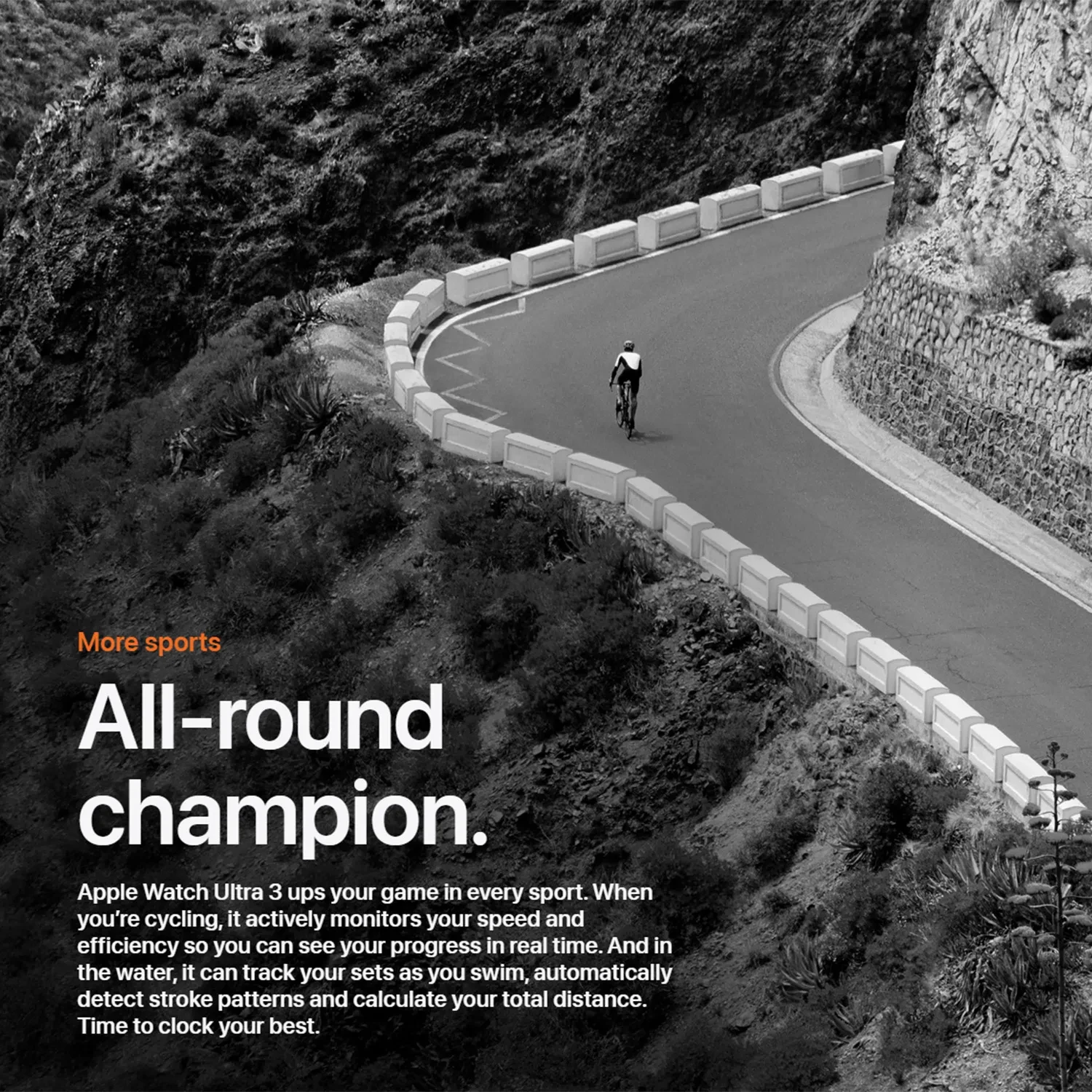 Apple Watch Ultra 3 49mm Natural Titanium Case with Anchor Blue Ocean Band - MEWH4Z