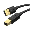 UGreen USB 2.0 AM to BM Print Cable 1.5m, Black (10350B)