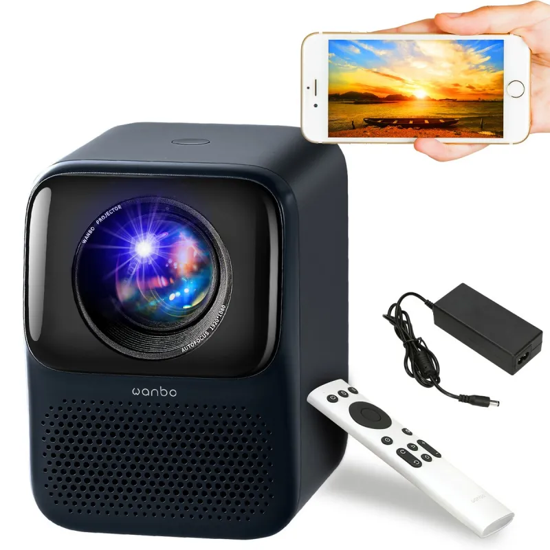 Wanbo T2 Max  Android Projector 450 ANSI Autofocus