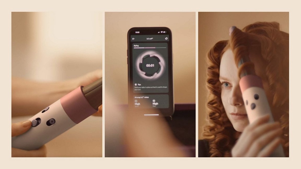 DYSON HS08 Airwrap Red Velvet/Gold