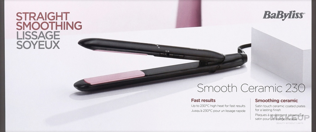 BaByliss ST241E Smooth Ceramic 200-230C Hair Straightener