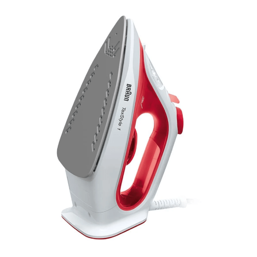Braun TexStyle Steam Iron 1900W - Red | SI1019RD
