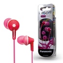 Panasonic In-Ear Earphones Headphones for iPod iPhone CD MP3 – Pink, RP-HJE270EP