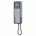 Xiaomi 165W Power Bank with Integrated USB-C Cable 10000mAh - Grey 