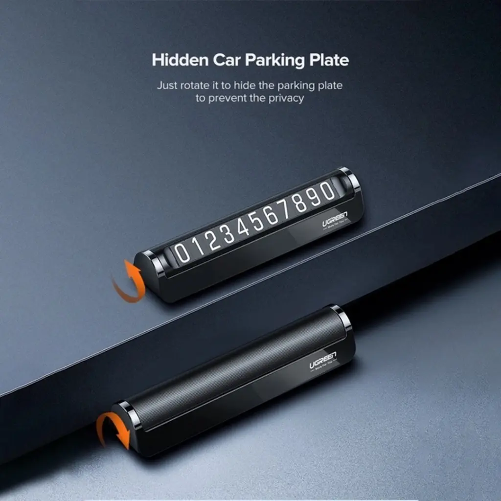UGREEN Car Temporary Parking Card With Dual Numbers 60326