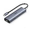 UGREEN 6-in-1 USB C HUB 3xUSB-A 3.0 + USB-C 100W PD + RJ45 + 4K HDMI Space Grey