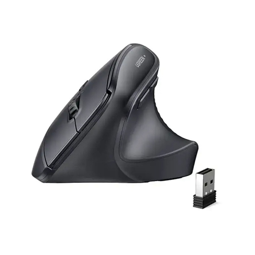 UGREEN 2.4G Wireless Vertical Mouse Ergonomic Design 6 Buttons Prevents Mouse M571-55916