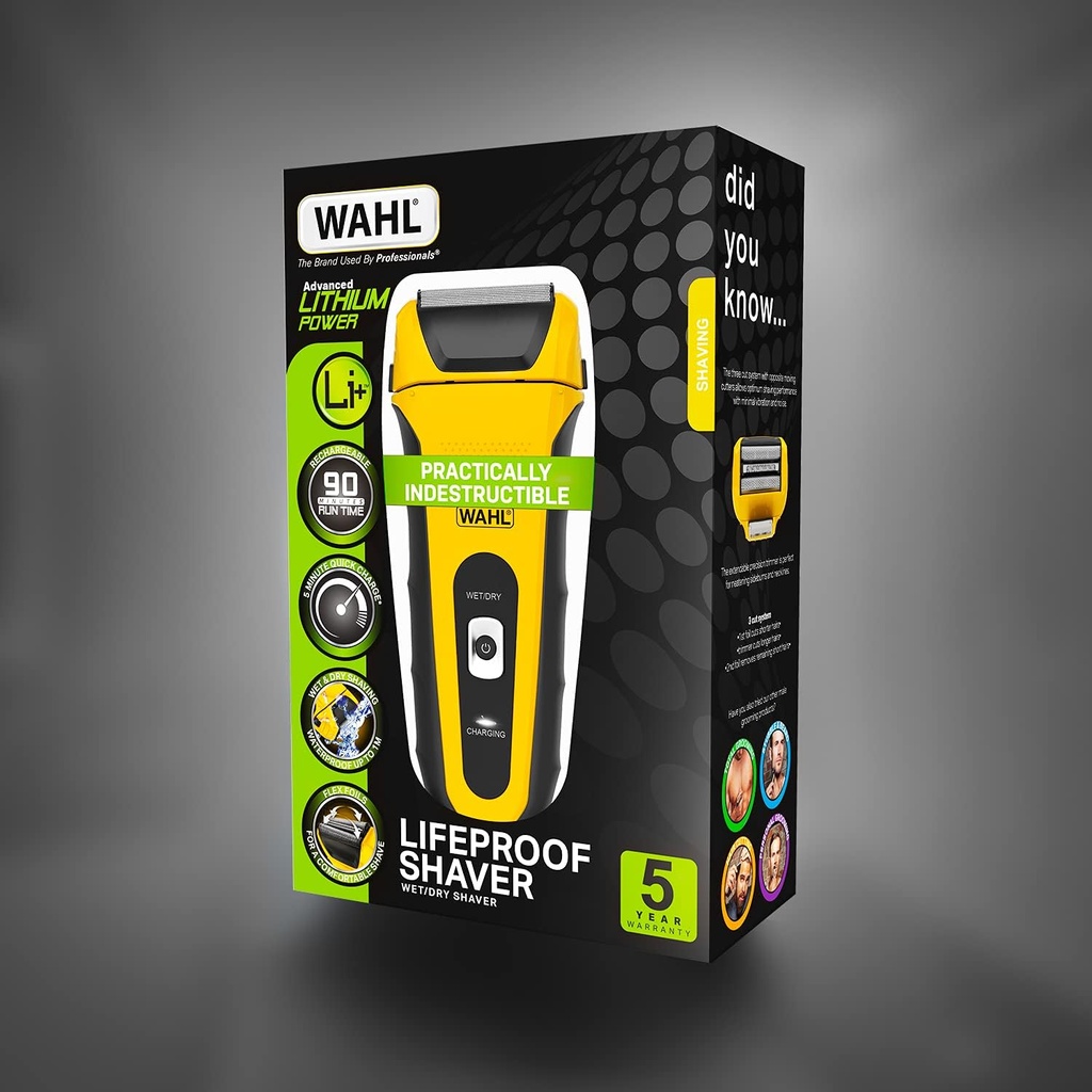 Wahl Lithium Lifeproof Mens Electric Shaver - 7061-117