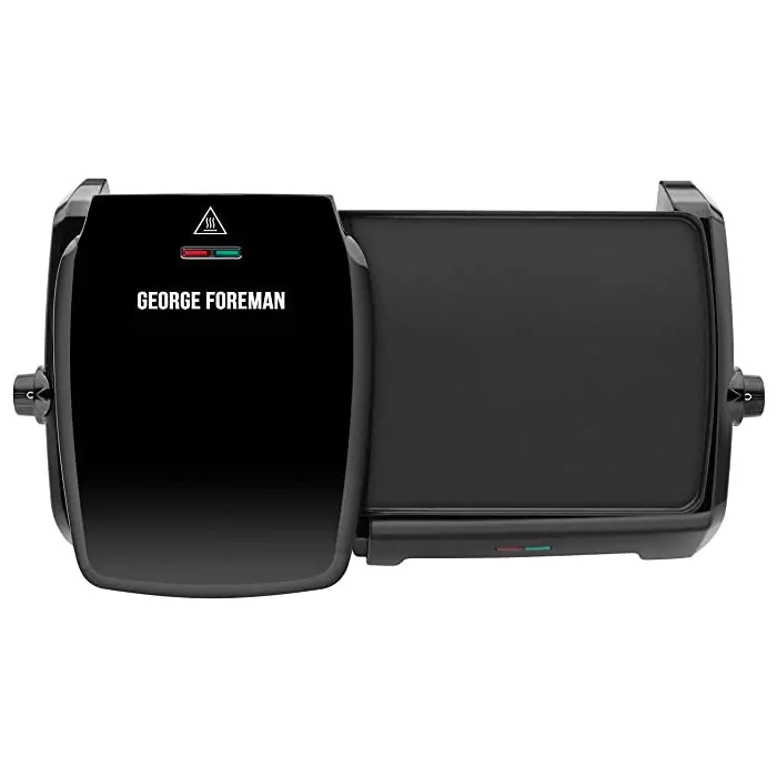 George Foreman 23450 Black 10 Portion Family