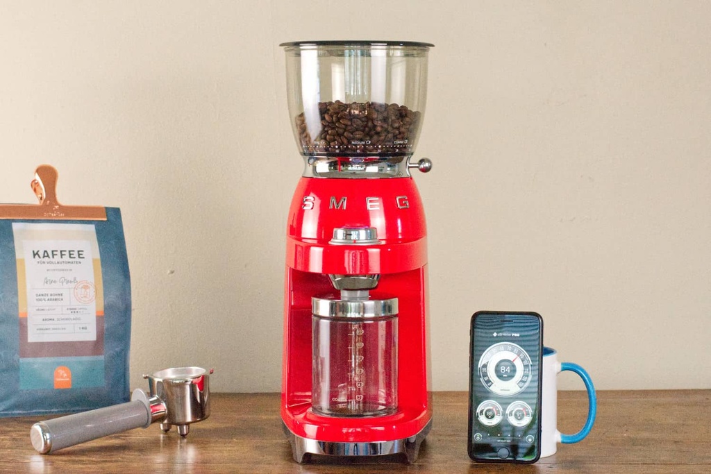 Smeg 50's Retro Style Aesthetic Coffee Grinder, CGF01