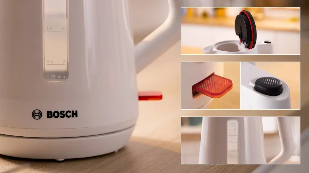 BOSCH Water Kettle 2400W 1.7L White - TWK1M121