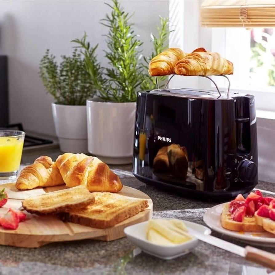 PHILIPS Toaster 830W - BLACK HD2581/90