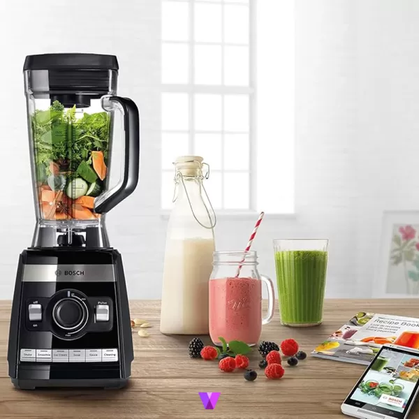 Bosch VitaBoost High-Speed Blender 1600W Black - MMBH6P6B