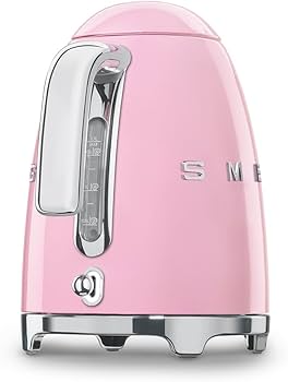 Smeg 50's Style Variable Temperature 1,7Lt. Kettle, Pink- KLF04PK