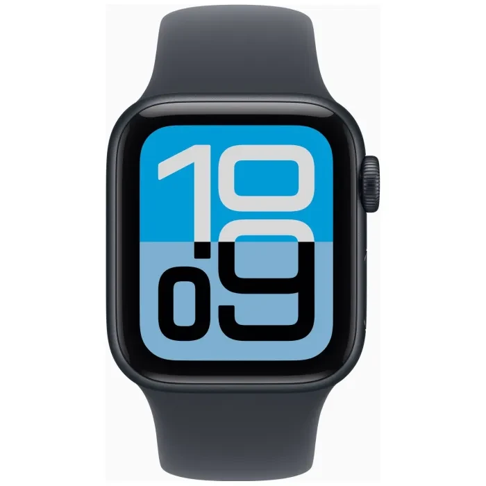 Apple Watch SE 3 GPS 40mm Midnight Aluminum Case with Midnight Sport Band-MEH94