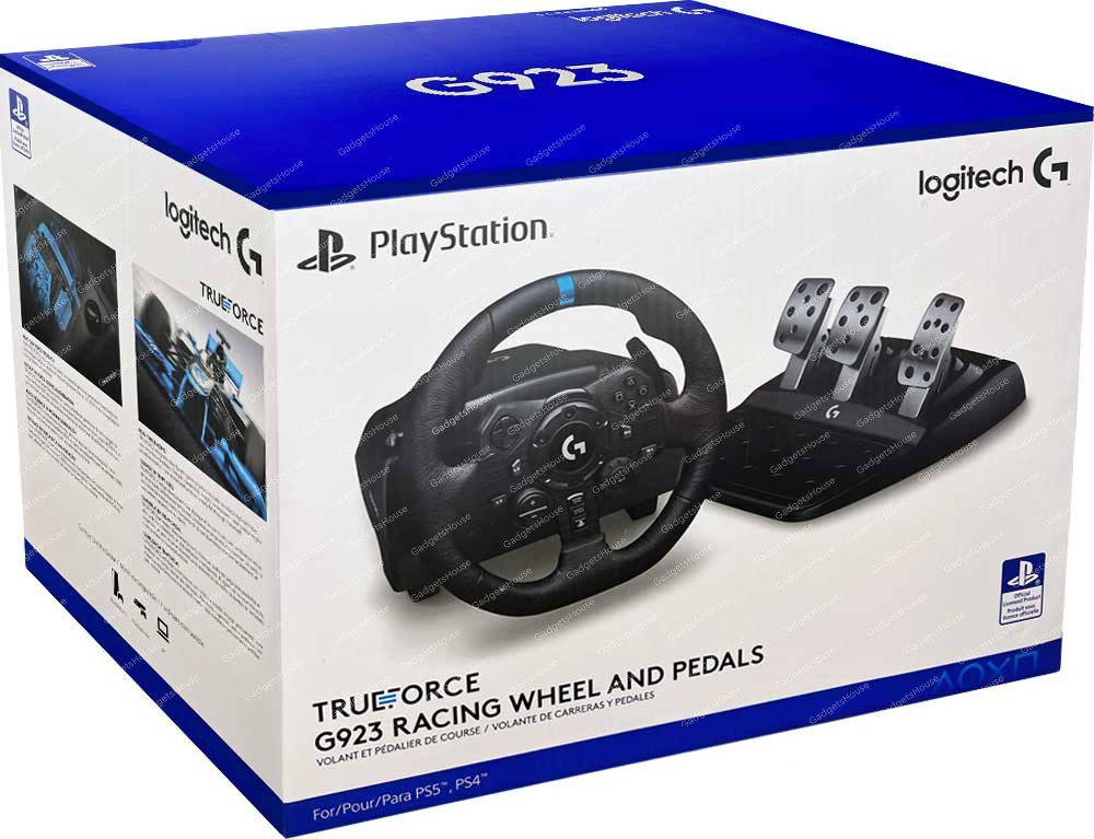 Logitech G923 TrueForce Racing Wheel and Pedals PC/PS4/PS5