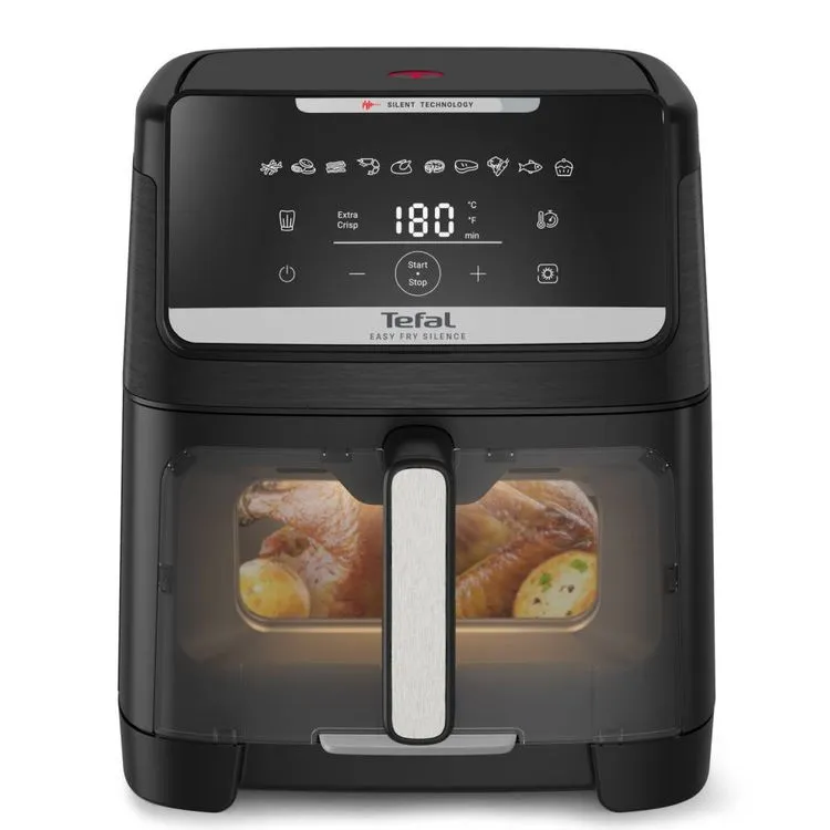 TEFAL EY8468E0 Easy Fry Silence XXL Vision Black - 7211419689
