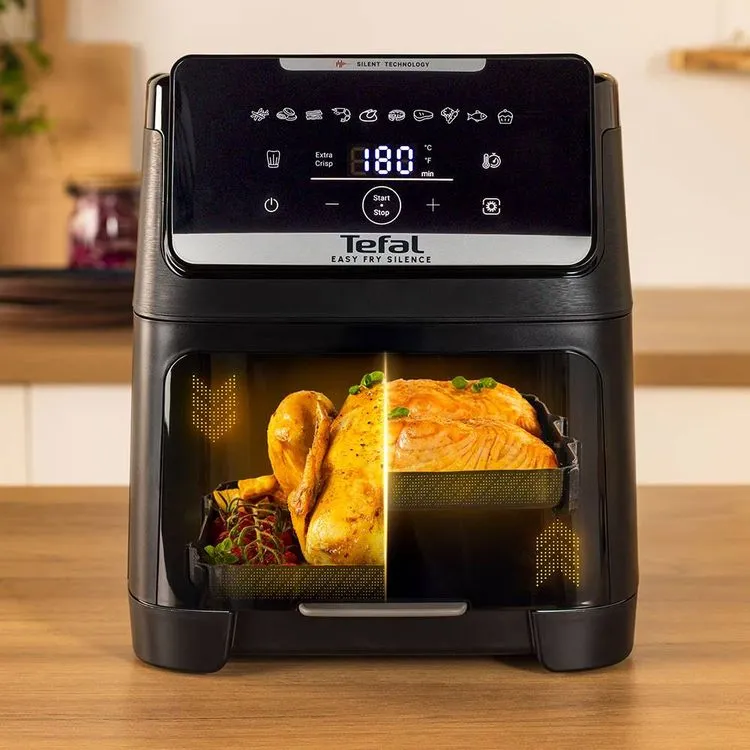 TEFAL EY8468E0 Easy Fry Silence XXL Vision Black - 7211419689