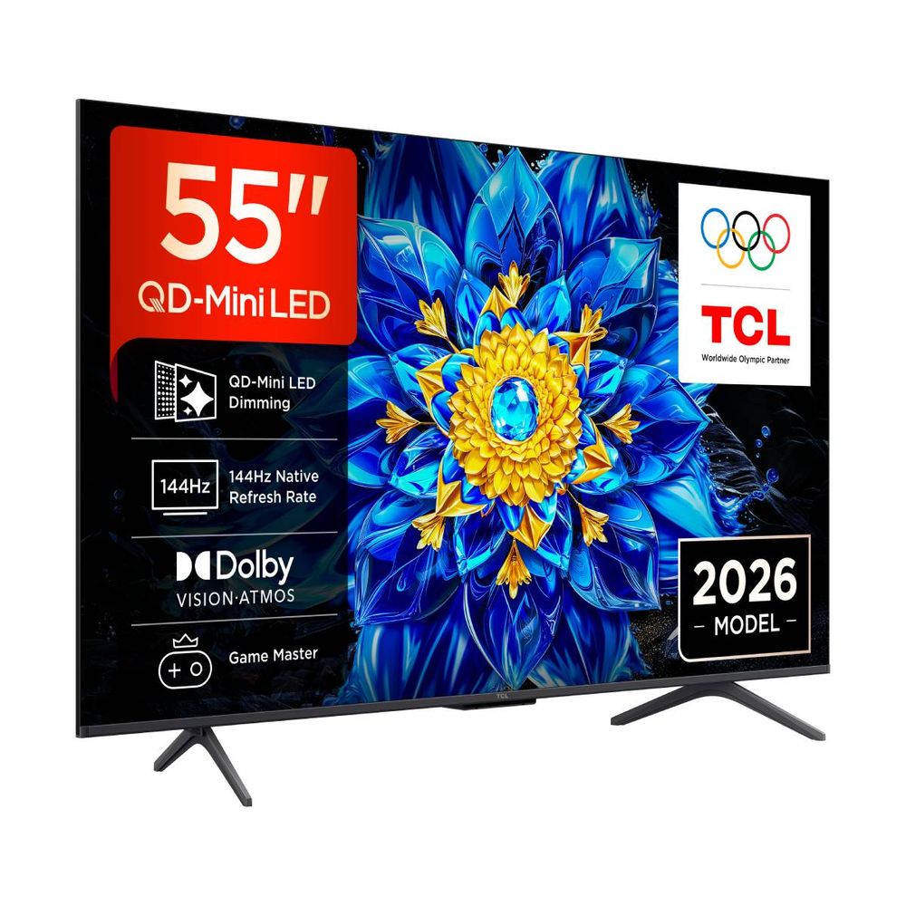 TCL 55P8L Premium 4K Ultra HD 55"  Google Smart QD Mini LED TV