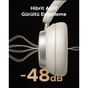 UGREEN HiTune Max6 Studio Pro Hybrid Active Noise Cancelling Wireless Over-Ear Headphones - White 55614