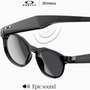 Oakley Meta HSTN Glasses - Black / Prizm Polarized Black - 00W8002-80020351 S51
