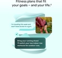 Google Fitbit Air - Screenless Fitness and Health Tracker - Personalized AI-Powered Coaching - Obsidian 