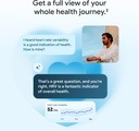 Google Fitbit Air - Screenless Fitness and Health Tracker - Personalized AI-Powered Coaching - Berry