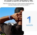 Google Fitbit Air - Screenless Fitness and Health Tracker - Personalized AI-Powered Coaching - Berry