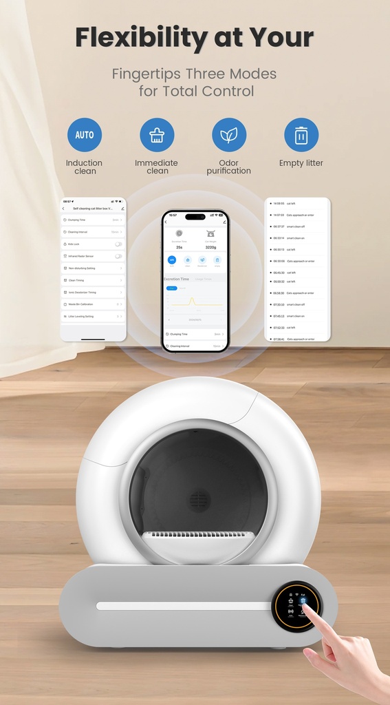 Blinkit MSP-01 Automatic Cat Litter Box