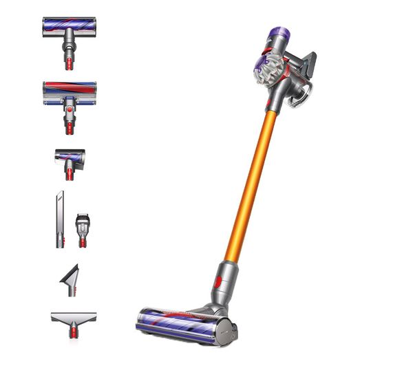 DYSON V8 Absolute Cordless Vacuum Cleaner SV25 - Silver Yellow 