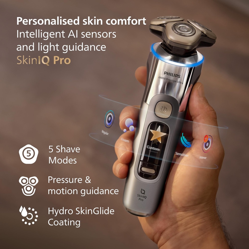 Philips i9000 Prestige Ultra XP9404/31 Men's Premium BT Shaver 