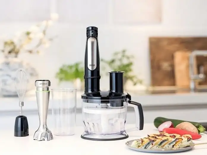 Braun MQ7075X Hand Blender Black/Silver 