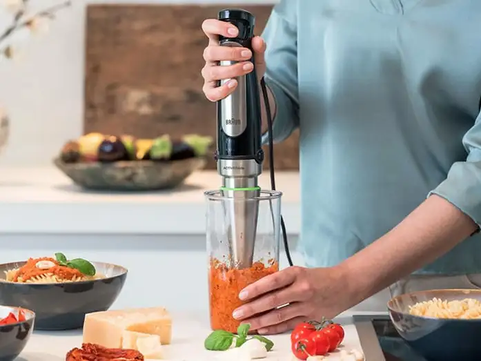 Braun MQ7075X Hand Blender Black/Silver 