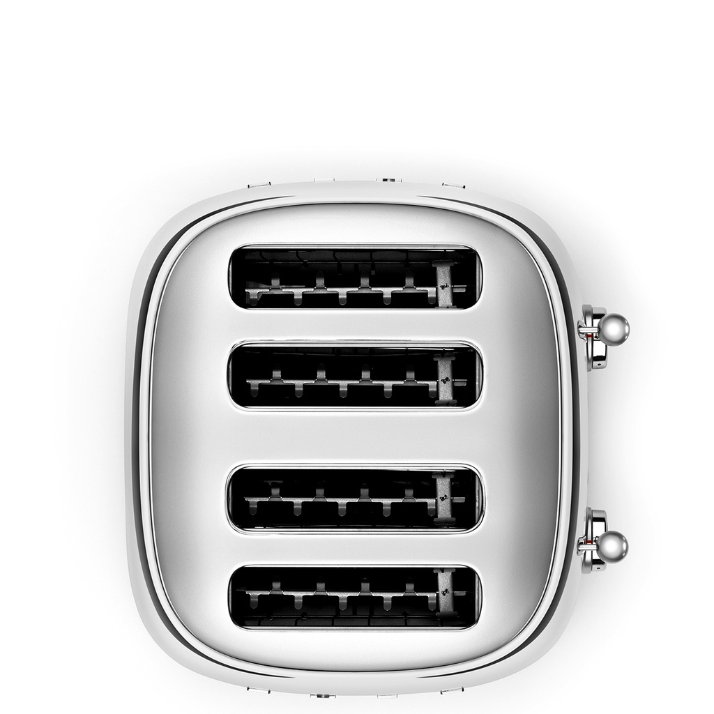 Smeg TSF03SSEU 4 Slice Toaster - Stainless Steel 