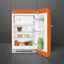 Smeg FAB10ROR5 Free Standing Orange Refrigerator One Door "50's Style Aesthetic"
