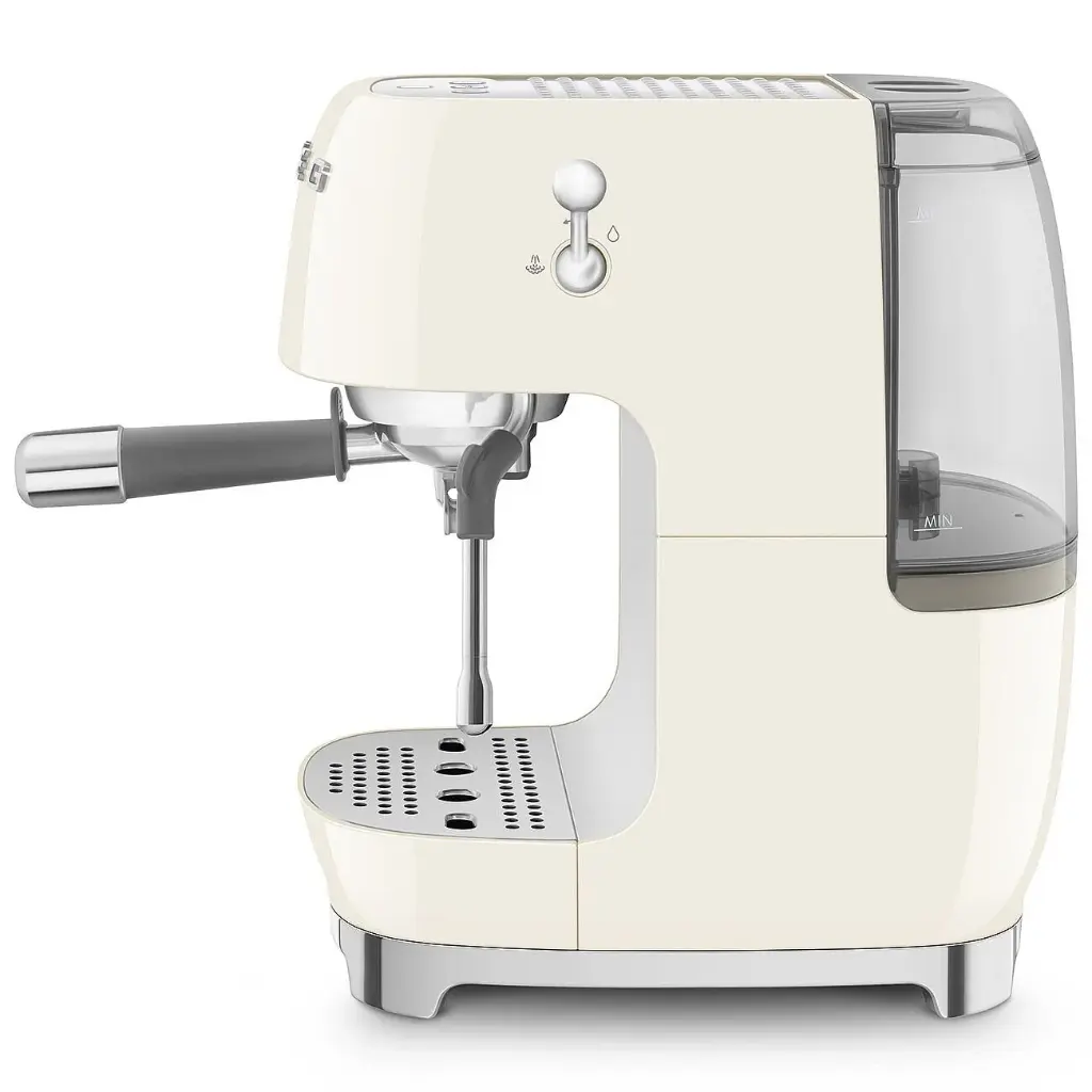 Smeg ECF03CREU Manual Cold Brew Espresso Machine Cream 