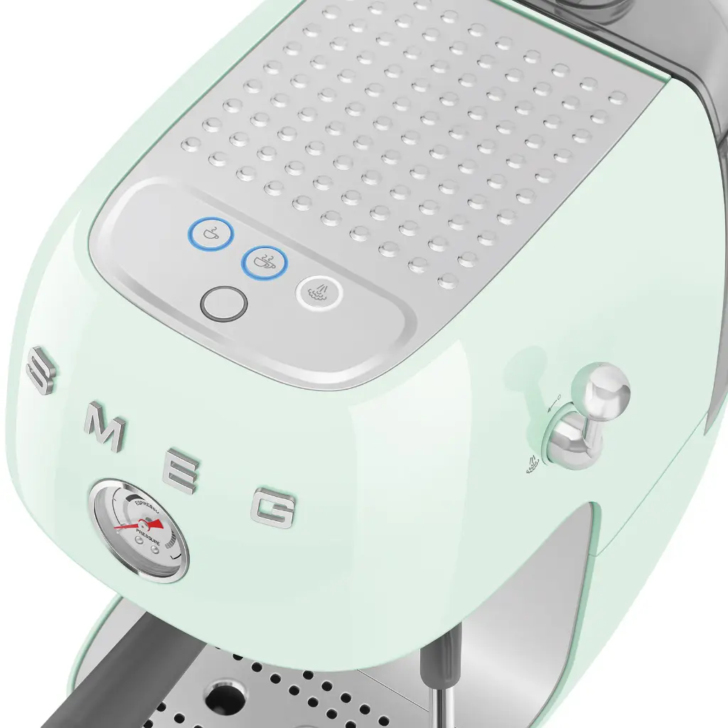 Smeg ECF03PGEU Manual Cold Brew Espresso Machine Pastel Green  