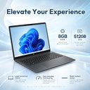 HP OmniBook 3 16" 2K IPS Laptop Intel Core Ultra 5 8/512G SSD  16-BU0305DX