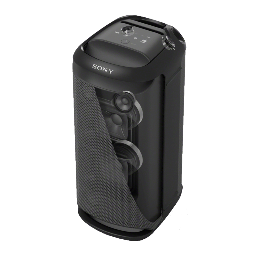 Sony SRS-XV800 X-Series Bluetooth Speaker