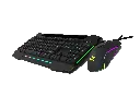 Quantum Gaming Dual Strike RGB Gaming Keyboard & Mouse Combo – Programmable, Featuring a 4G Key Control Dial