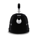 Smeg CKLW2001BL Black 50's Retro Whistling Kettle