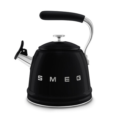 Smeg CKLW2001BL Black 50's Retro Whistling Kettle