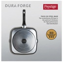 Prestige Dura Forge Square Grill Pan 28cm - 20396ST