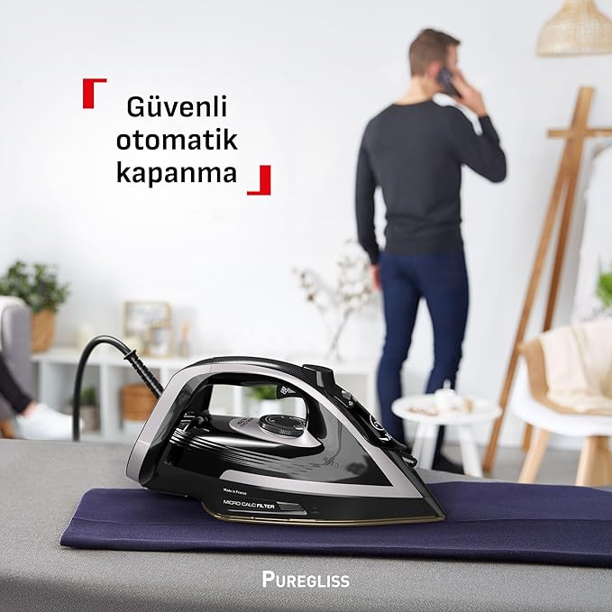Tefal Puregliss FV8062 3000 W Buharlı Ütü 1830008647