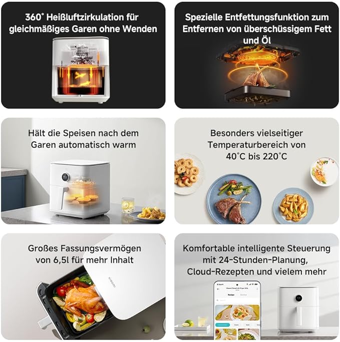 Xiaomi Smart Air Fryer 6.5L